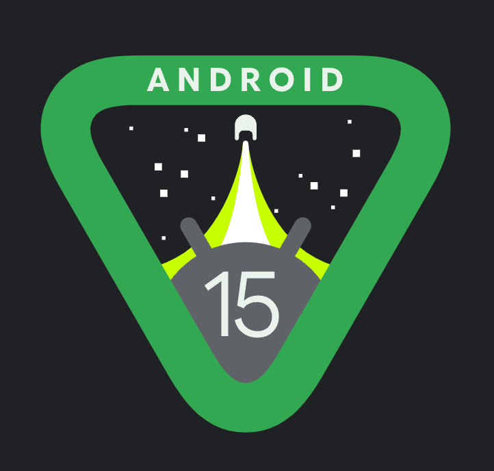 Android 15 logo