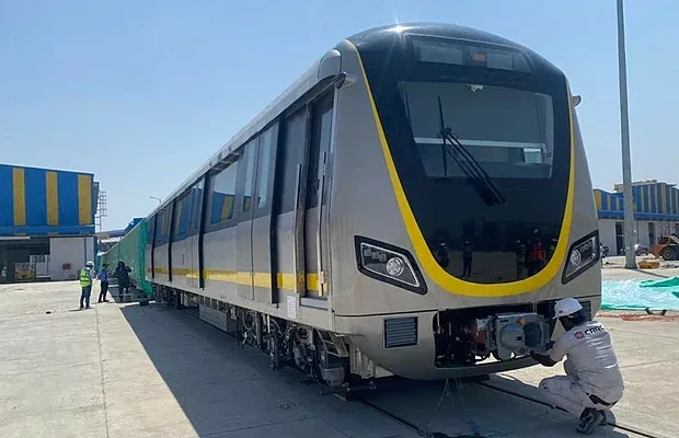 BMRCL's Yellow Line Completes First Trial Run